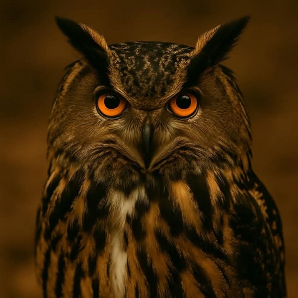 The Eurasian Eagle-owl