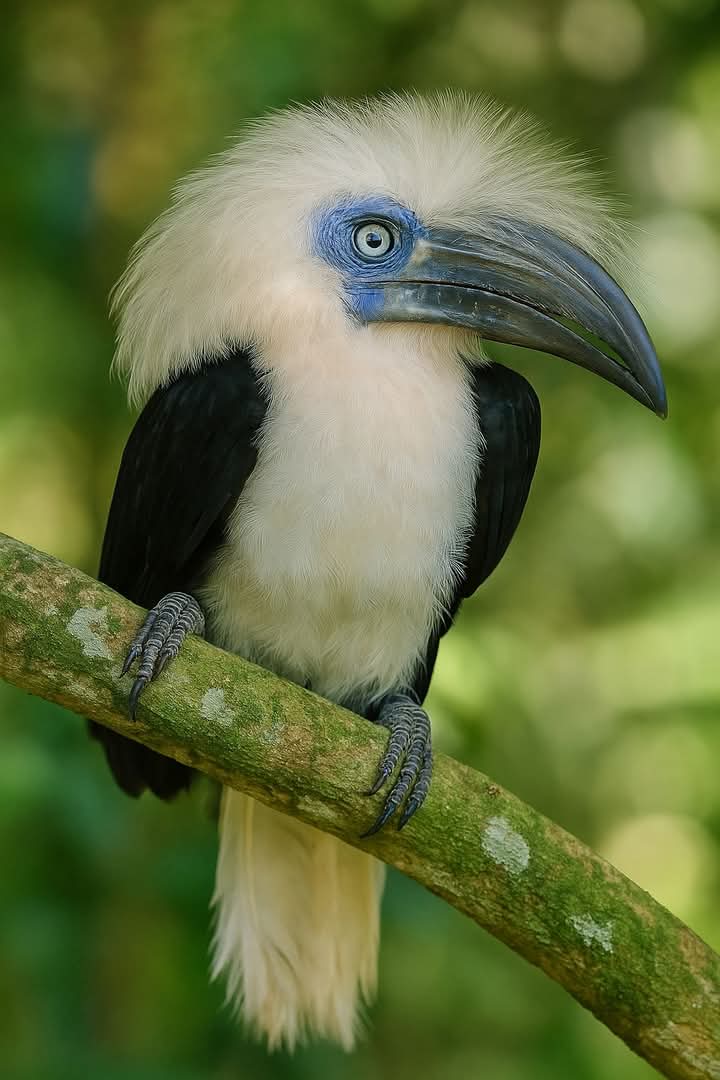 White-crown Hornbill